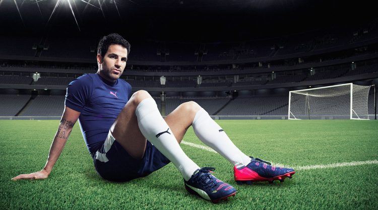 evoSPEED and evoPOWER excite Fàbregas 