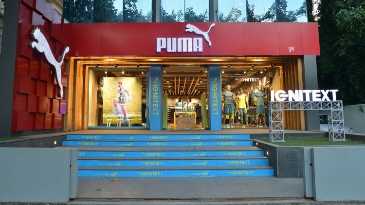 puma number of stores