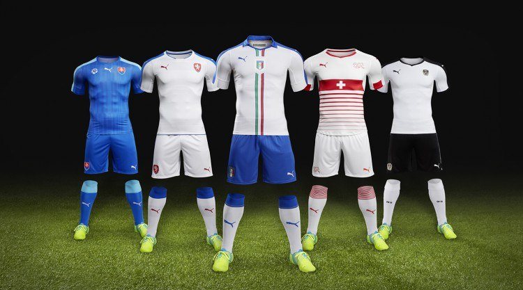 puma sponsored football kits