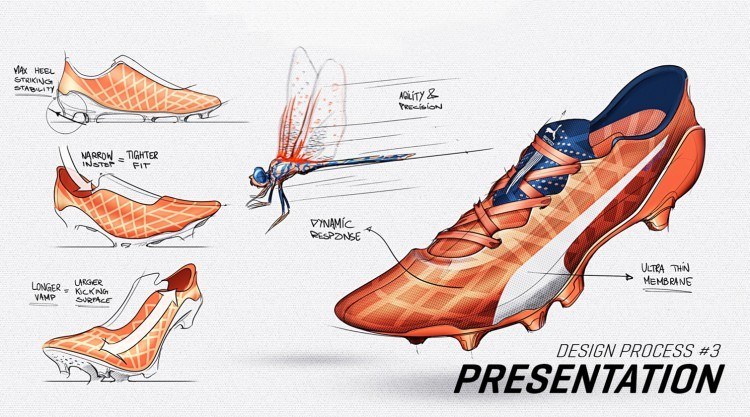 puma evospeed football boots