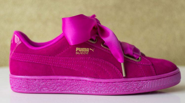 puma heart lace