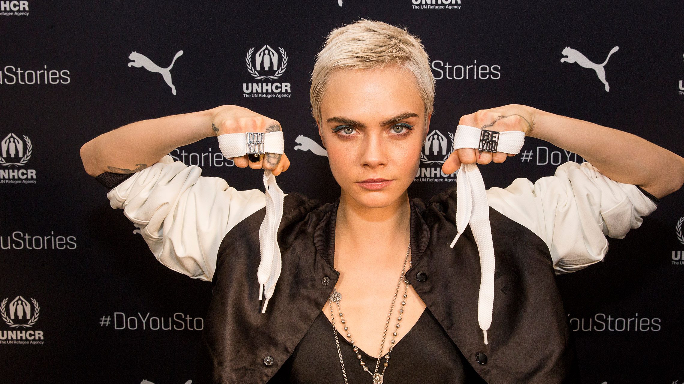 on behalf of Heading Asser PUMA and Cara Delevingne launch docuseries - PUMA CATch up