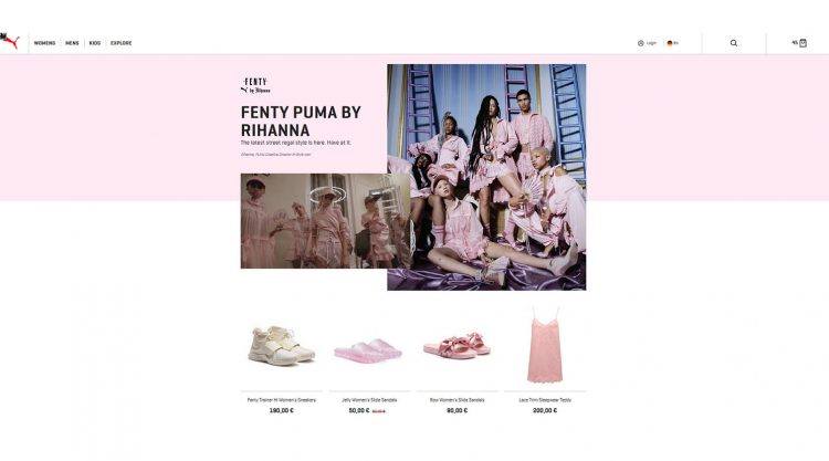 fenty puma website