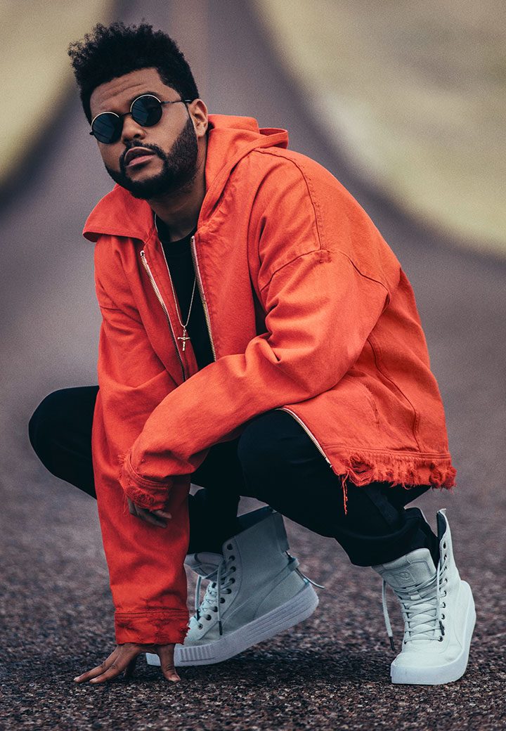 the weeknd merch puma