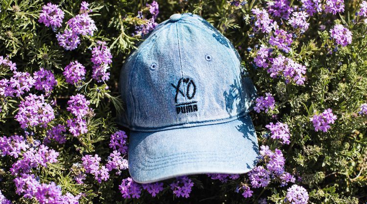 puma xo denim cap