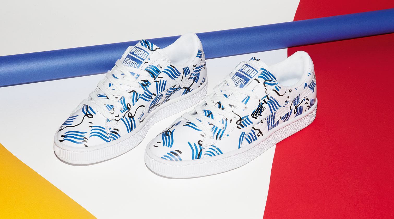 puma basket graphic sm