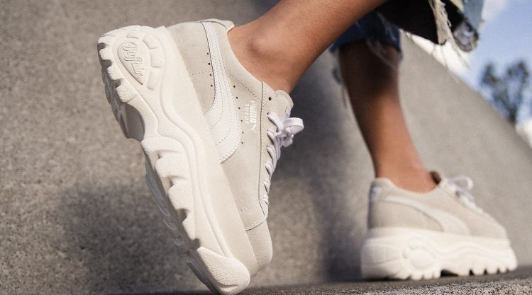 Bother merge rag PUMA and Buffalo London team up for a suede platform that's totally extra -  PUMA CATch up