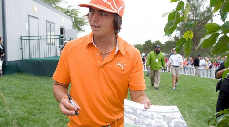 rickie fowler orange puma