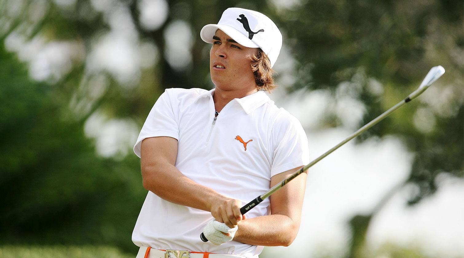 rickie fowler orange puma pants