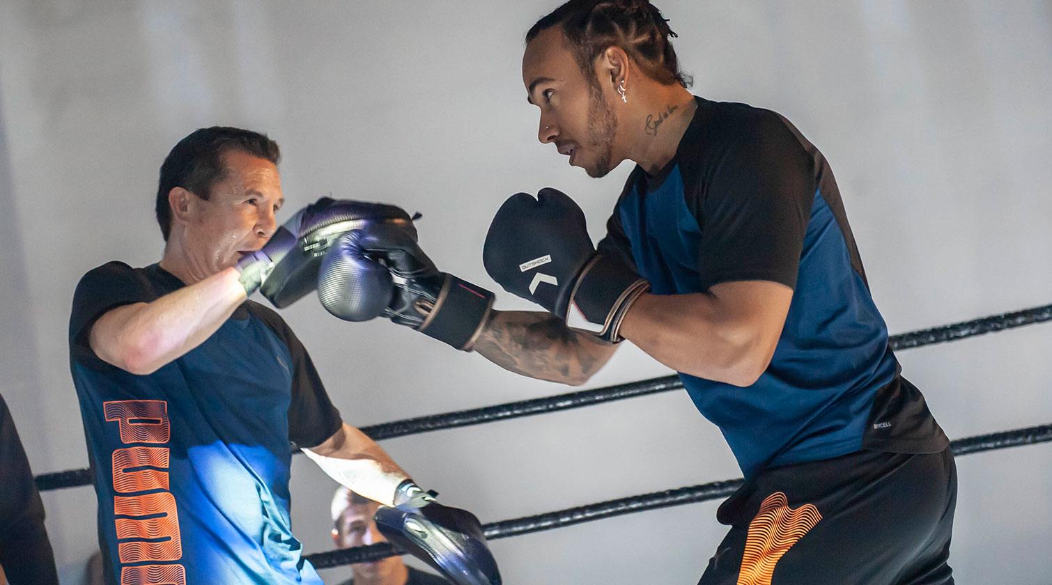 G0LewisHamiltonBoxing PUMA CATch up