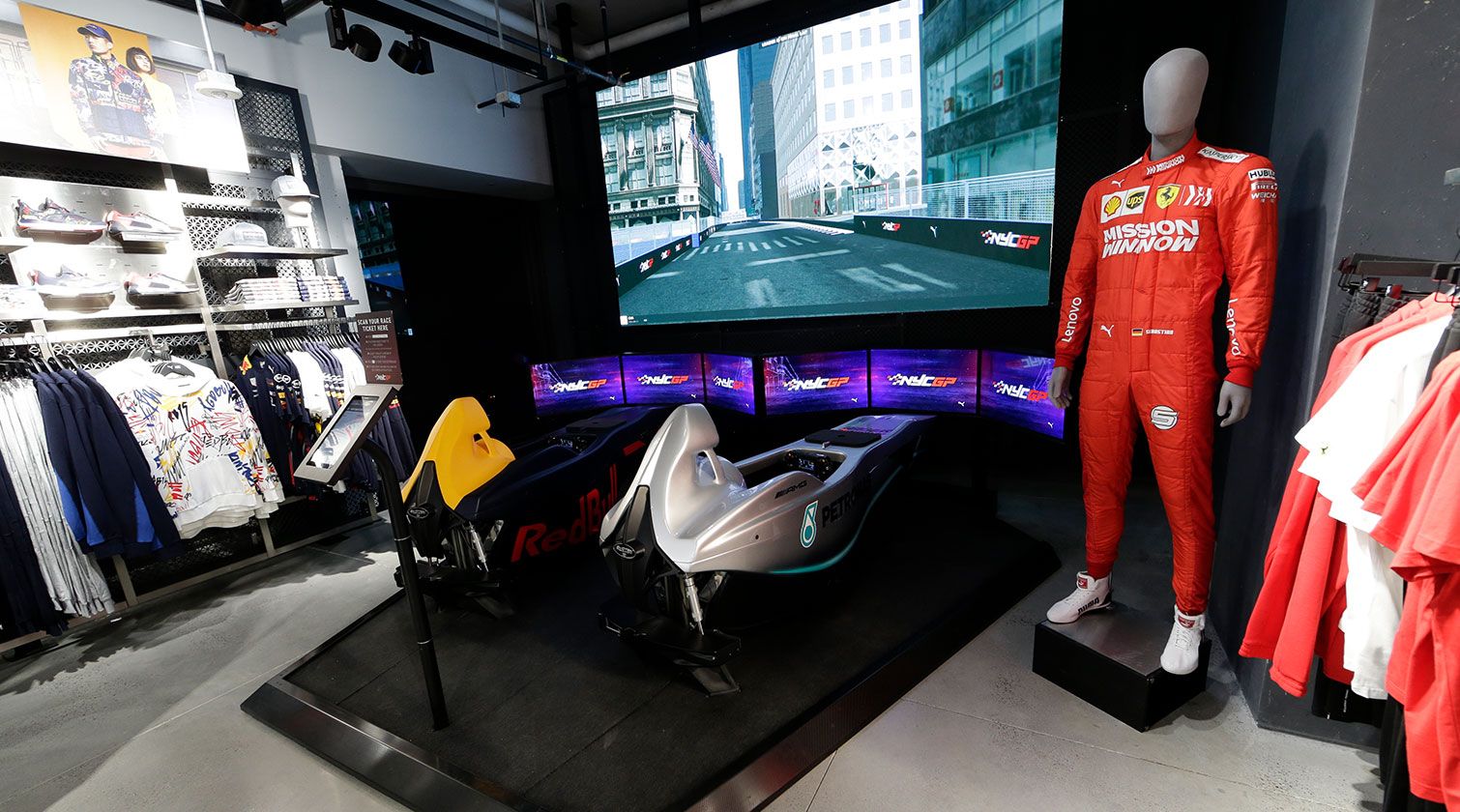 G4 Race Simulator NYC PUMA CATch up