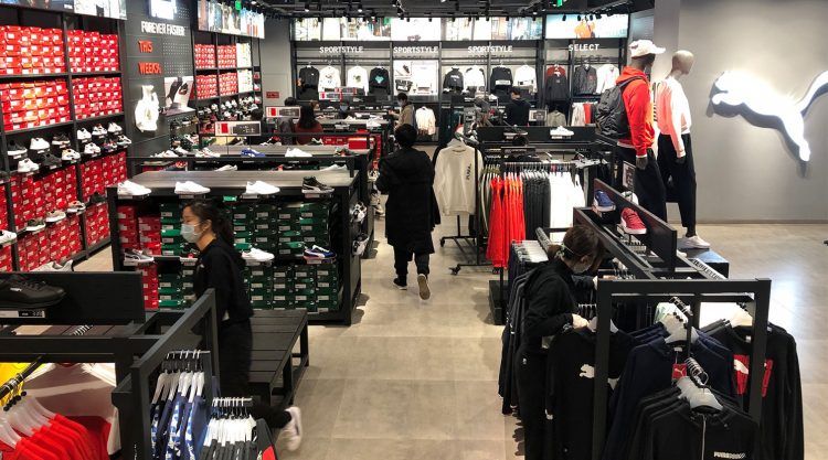 PUMA stores reopen in Wuhan China PUMA CATch up