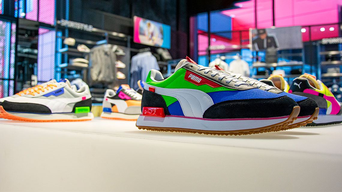 Puma flats 2025 sale