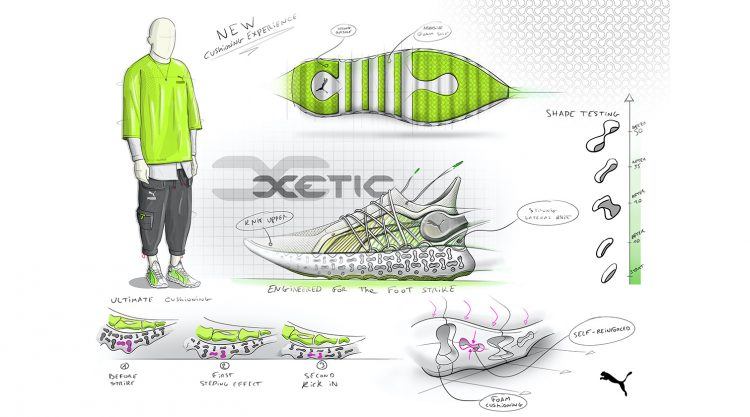 PUMA ENTERS NEW ERA WITH CUSHIONING TECHNOLOGY XETIC - PUMA CATch up