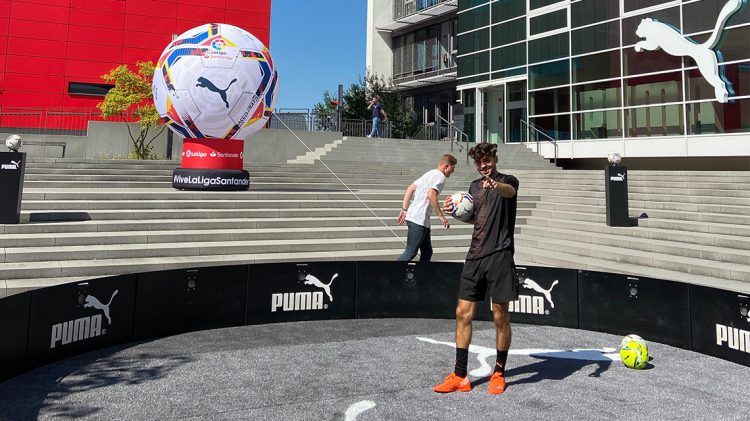 puma freestyle football