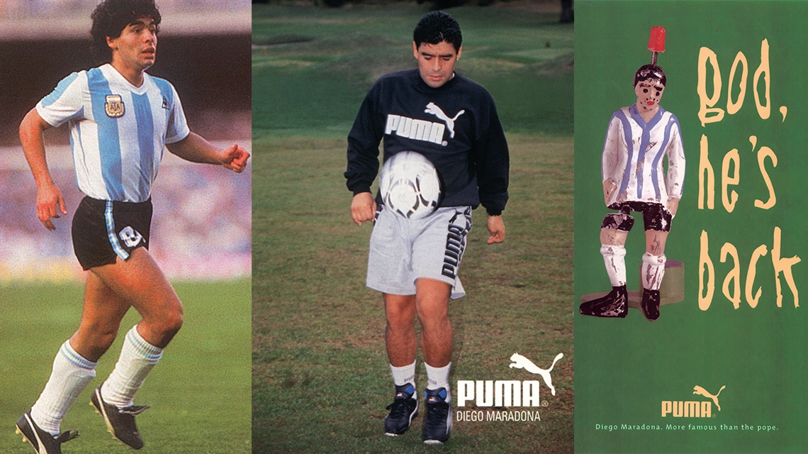 Puma king diego sales maradona