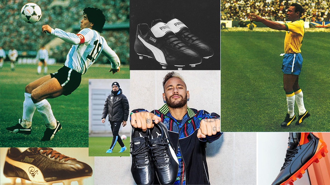 The history of PUMA's football boot THE KING - PUMA CATch