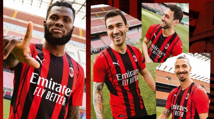 PUMA and AC Milan introduce their Home Kit for the 2021/2022 season at ...