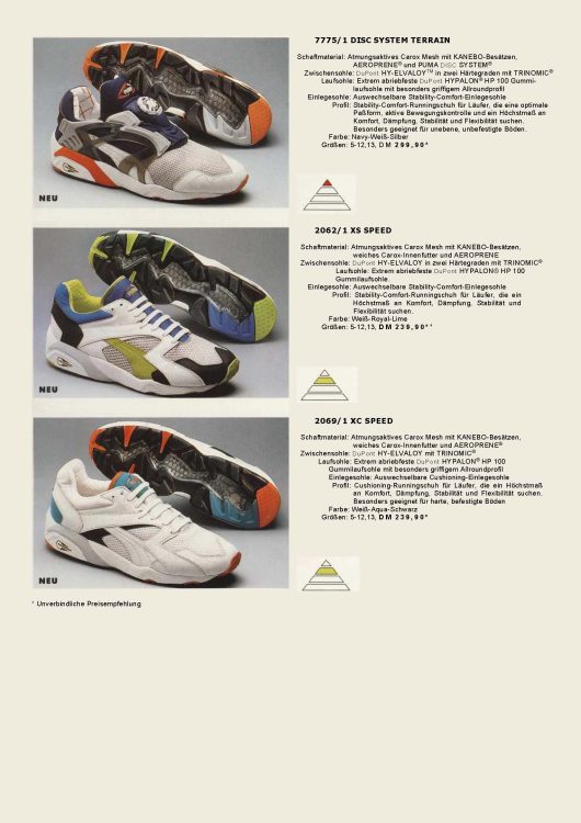 1993 s s Turn it on Collection Footwear Seite 04 PUMA CATch up