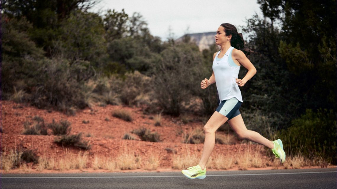 LONG DISTANCE RUNNER MOLLY SEIDEL TALKS “SHE MOVES US” - PUMA CATch up