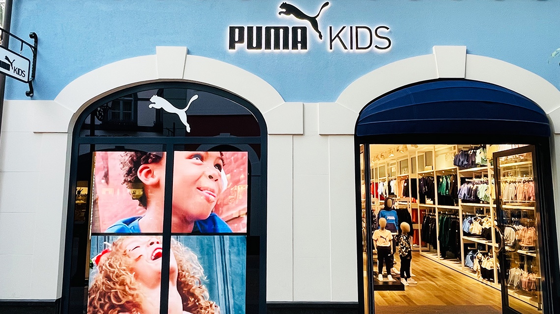 PUMA opens first European PUMA KIDS store in Roermond Netherlands PUMA CATch up