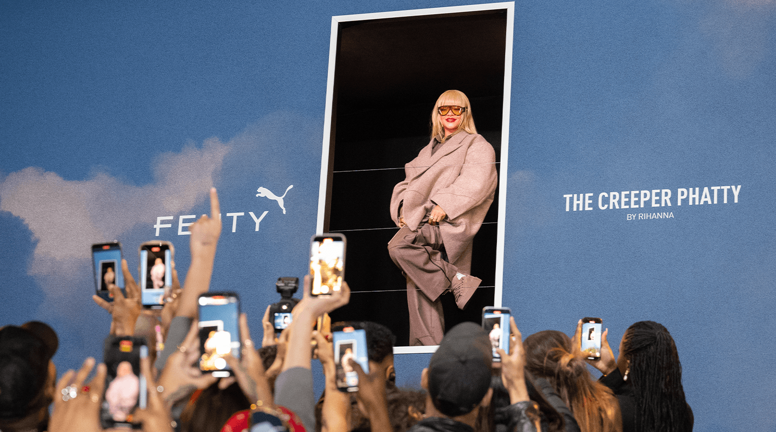 RIHANNA BRINGS FENTY x PUMA TO LONDON WITH THE CREEPER PHATTY EARTH TONE EXPERIENCE PUMA CATch up