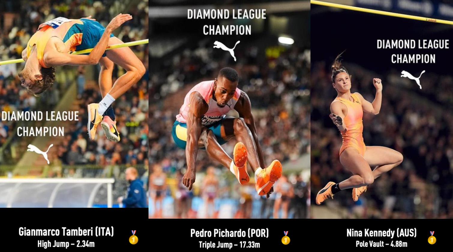 PUMA Athletes Shine Bright In The 2024 Diamond League Finale PUMA 