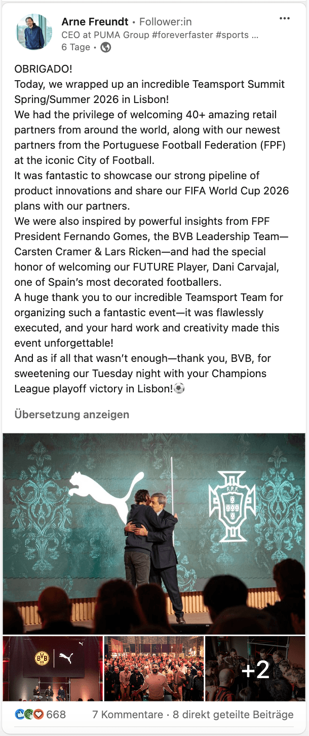 Open Arne Freundt Post on LinkedIn